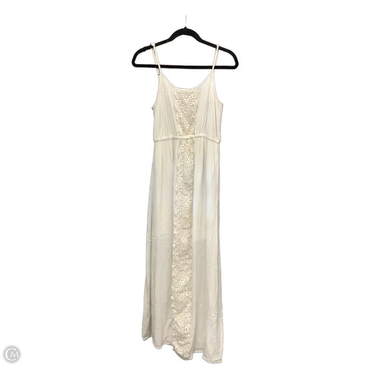 Dress Casual Maxi By Mossimo In White, Size: M