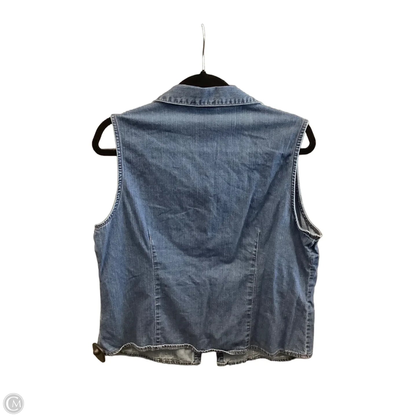 Vest Other By Sonoma In Blue Denim, Size: Xl