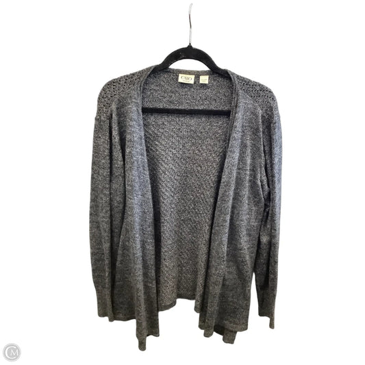 Cardigan By Cato In Grey, Size: 3x