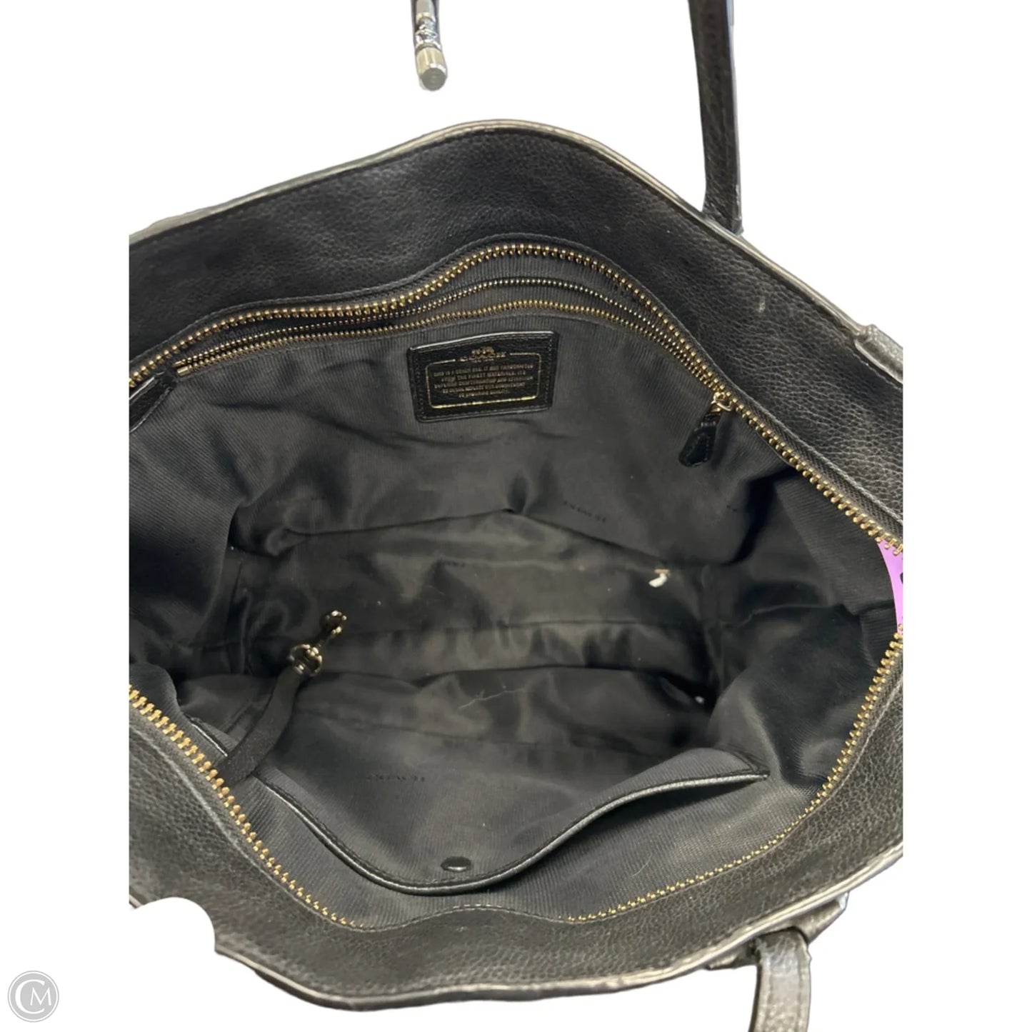 Tote Designer By Coach, Size: Large