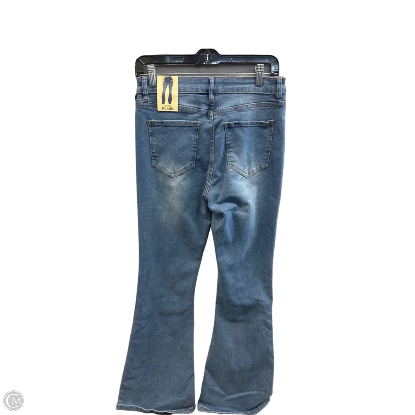 Jeans Flared By Risen In Blue Denim, Size: 10