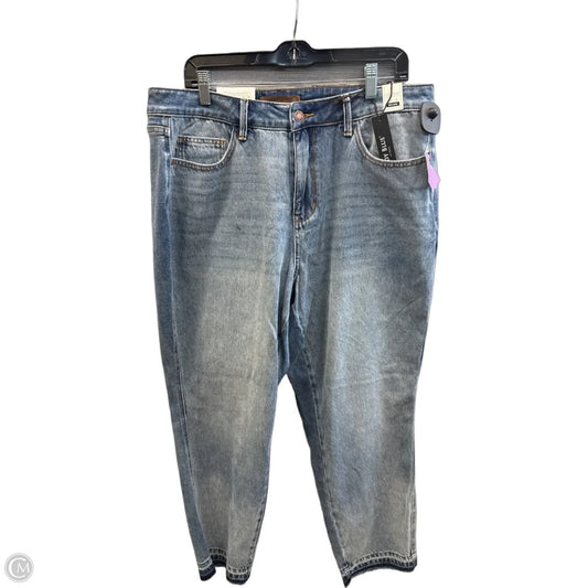 Jeans Boyfriend By Judy Blue In Blue Denim, Size: 16