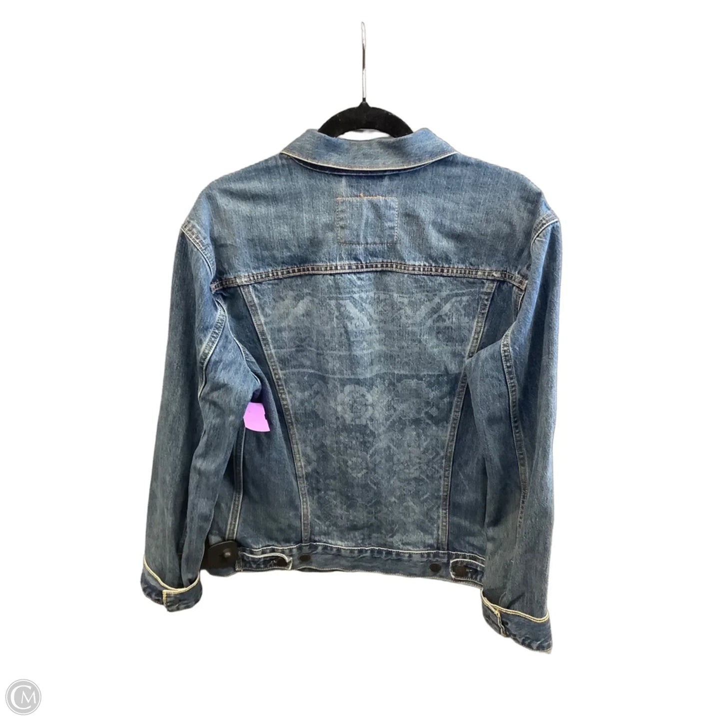 Jacket Denim By Levis In Blue Denim, Size: M