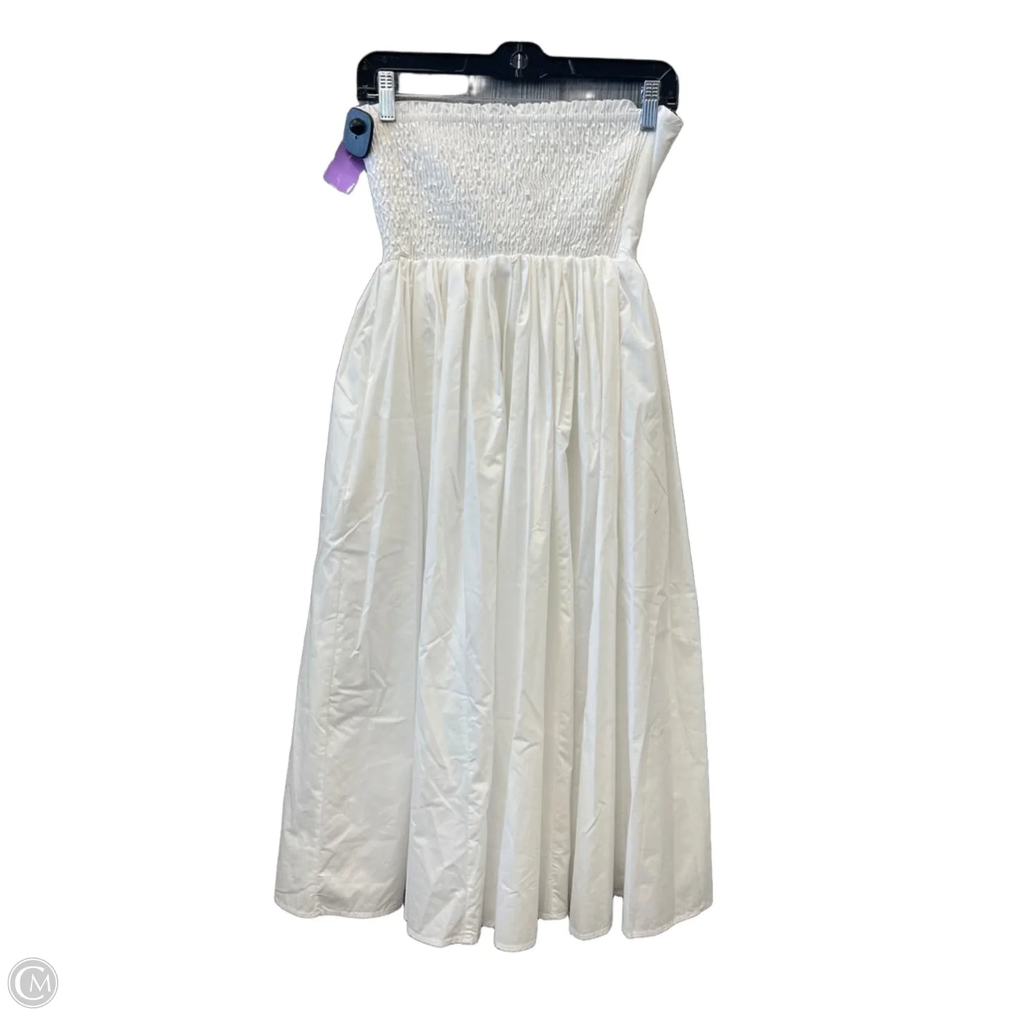 Dress Party Long By Clothes Mentor In White, Size: S