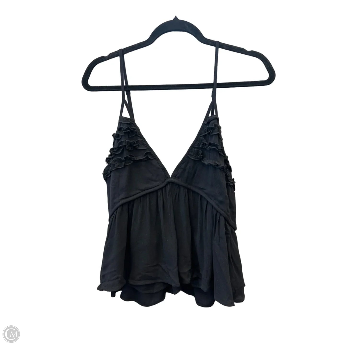 Top Sleeveless By Papermoon In Black, Size: L