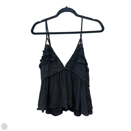 Top Sleeveless By Papermoon In Black, Size: L