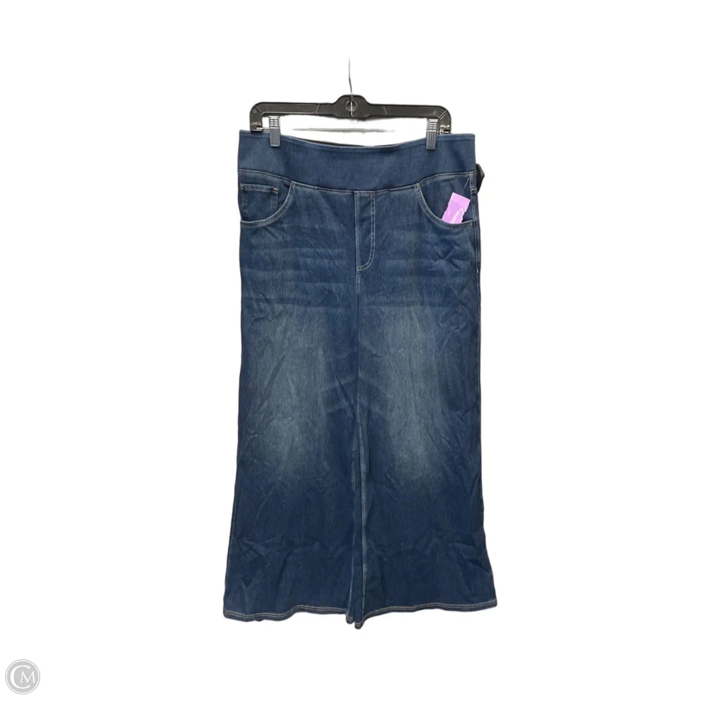 Pants Wide Leg By Halara In Blue Denim, Size: 16