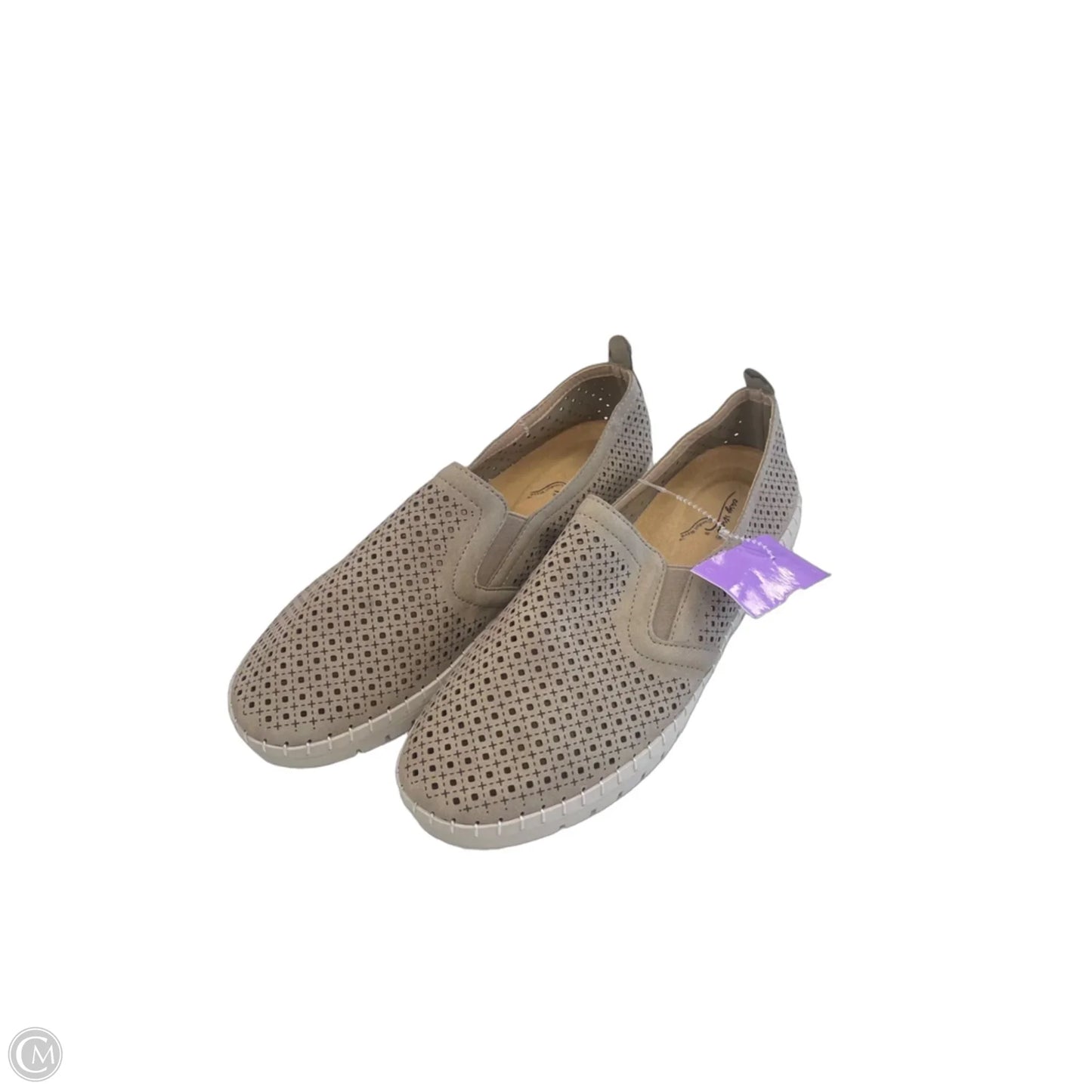 Shoes Flats By Easy Street In Tan, Size: 8