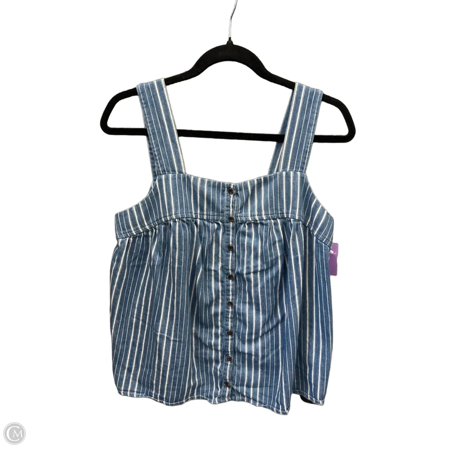 Top Sleeveless By Old Navy In Blue, Size: M