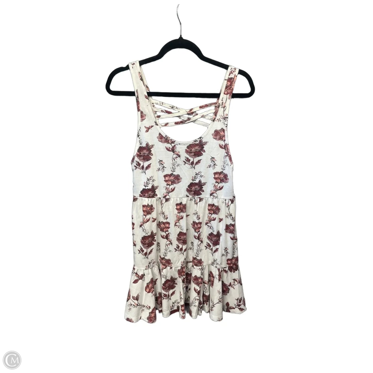 Dress Casual Short By Clothes Mentor In White, Size: M