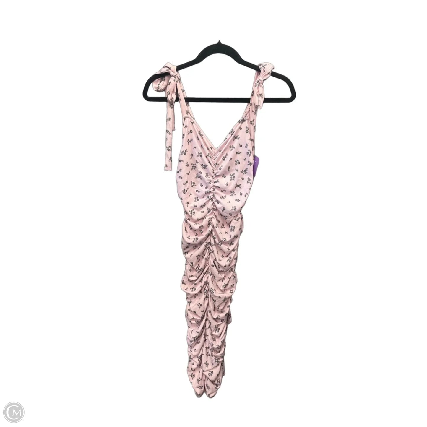 Dress Casual Midi By Clothes Mentor In Pink, Size: M