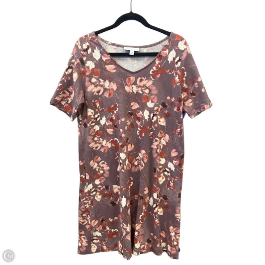 Dress Casual Short By Pure Jill In Floral Print, Size: Mp