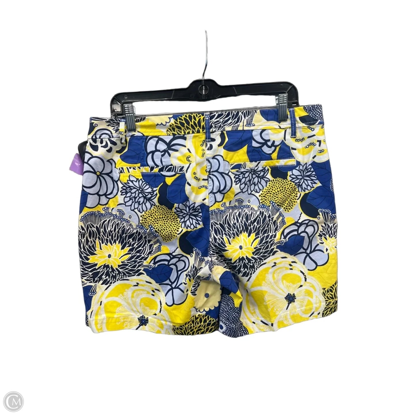 Shorts By Talbots In Blue & Yellow, Size: 10