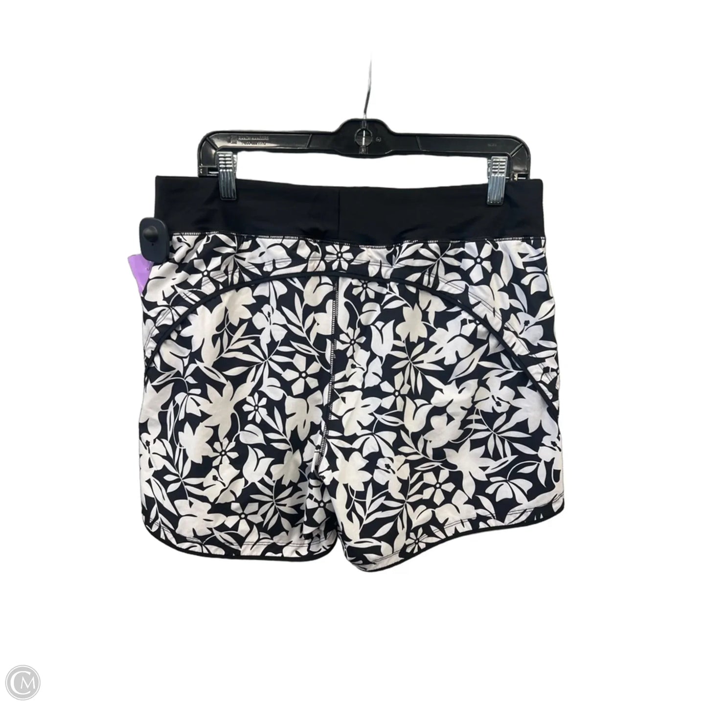 Athletic Shorts By Lands End In Black, Size: L