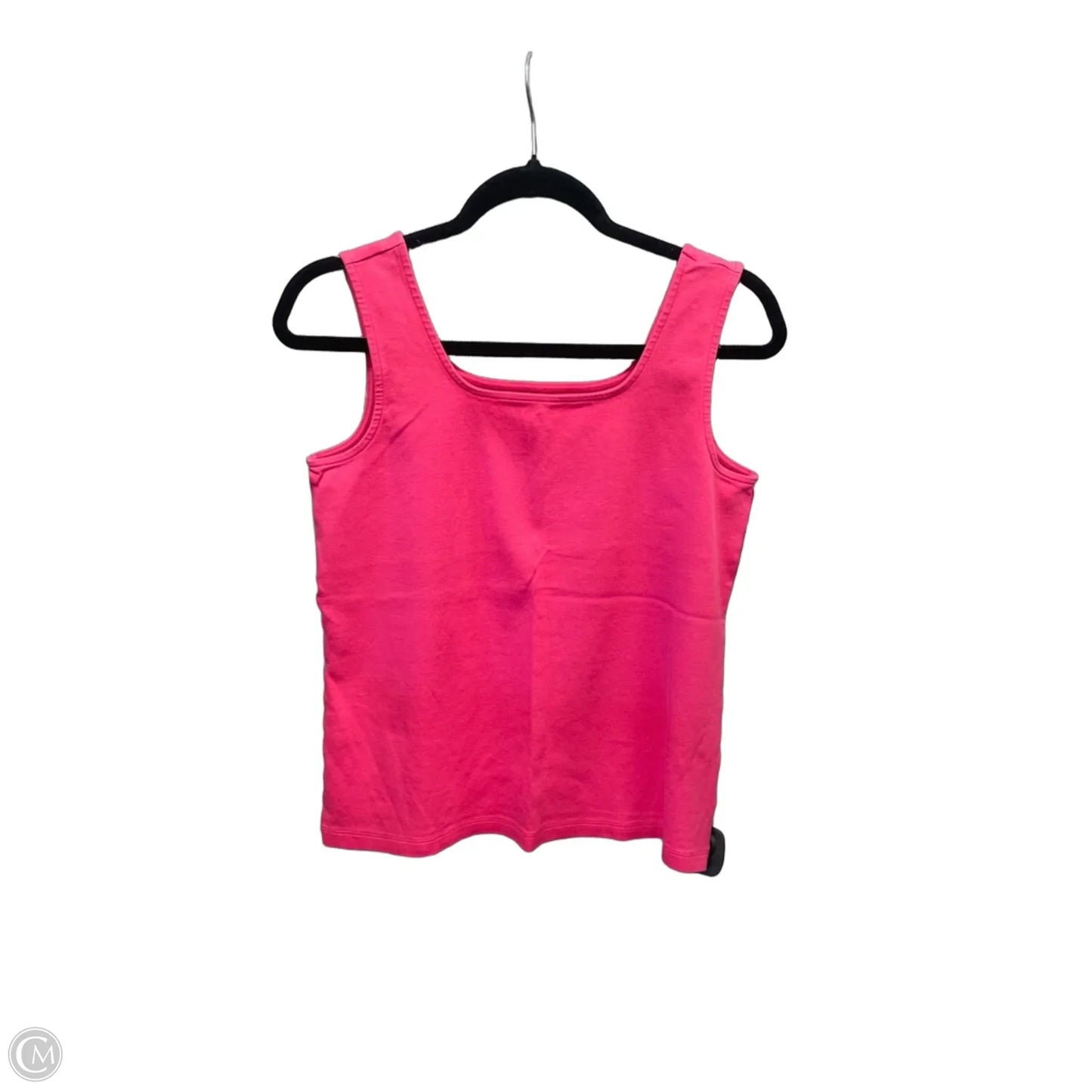 Top Sleeveless Basic By Lands End In Pink, Size: M