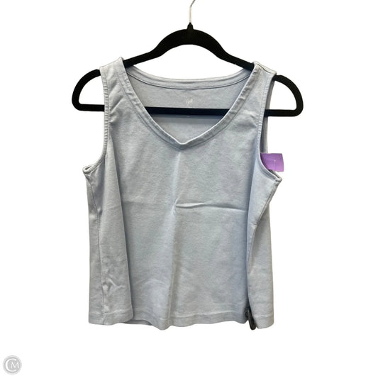 Top Sleeveless Basic By J. Jill In Blue, Size: Mp