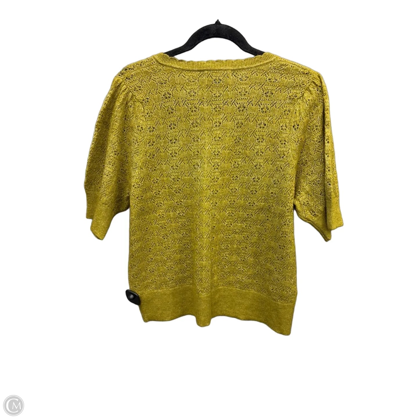 Sweater Short Sleeve By Old Navy In Green, Size: L