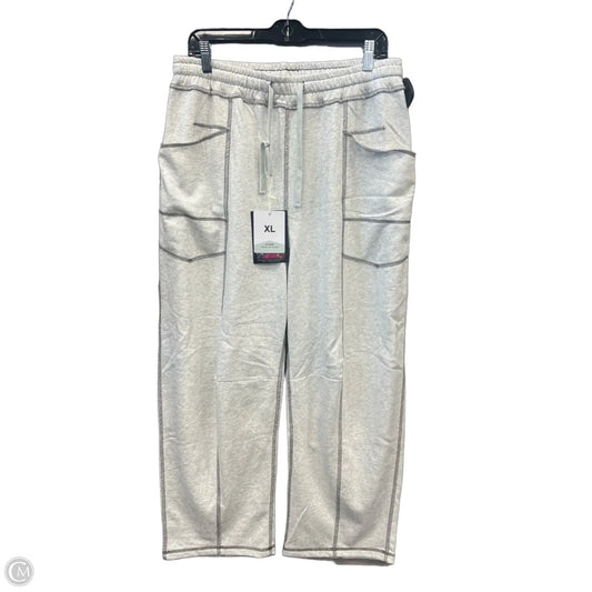 Pants Lounge By Clothes Mentor In White, Size: 16