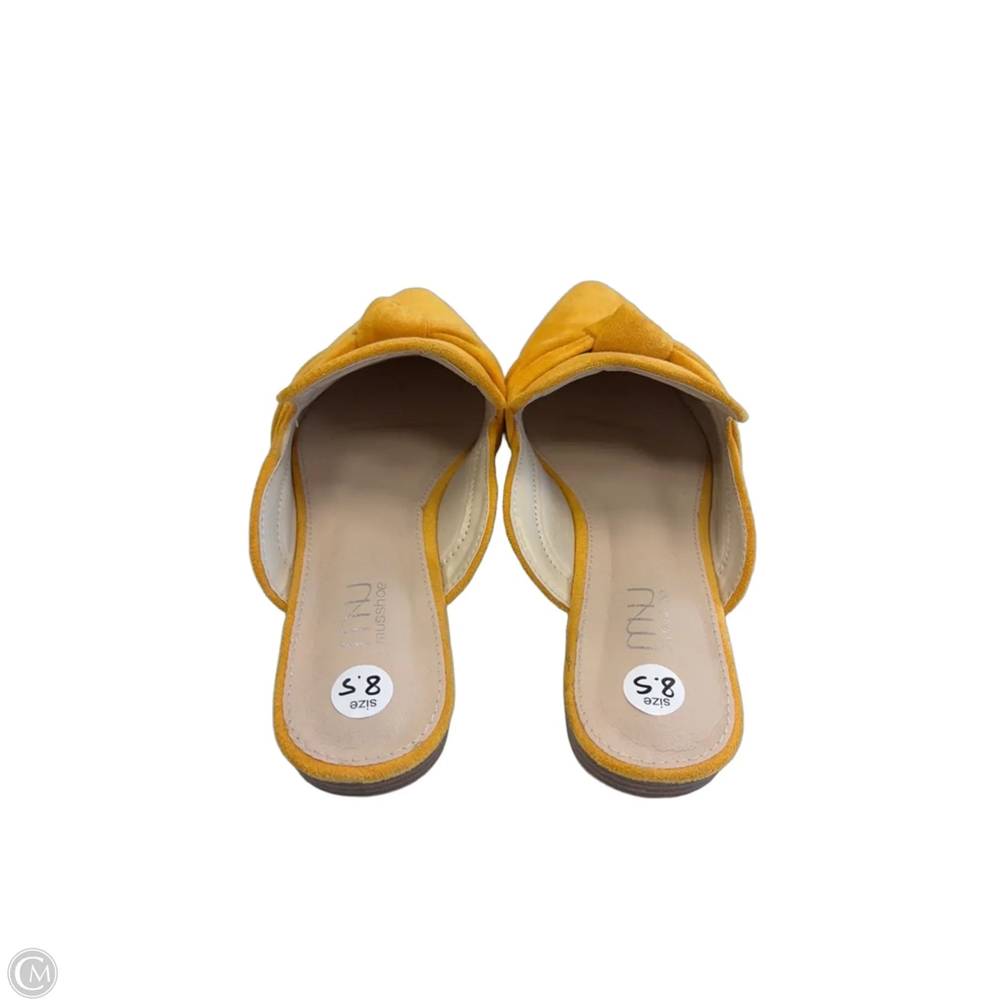 Shoes Flats By Clothes Mentor In Yellow, Size: 8.5