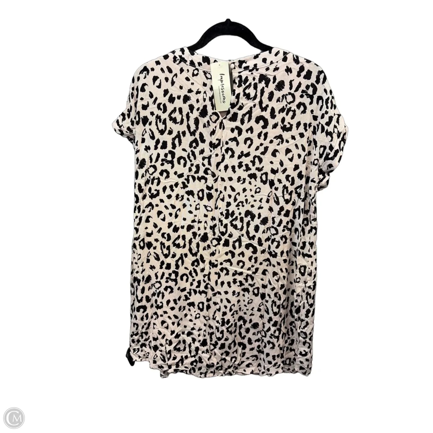 Dress Casual Short By Impressions In Pink, Size: S