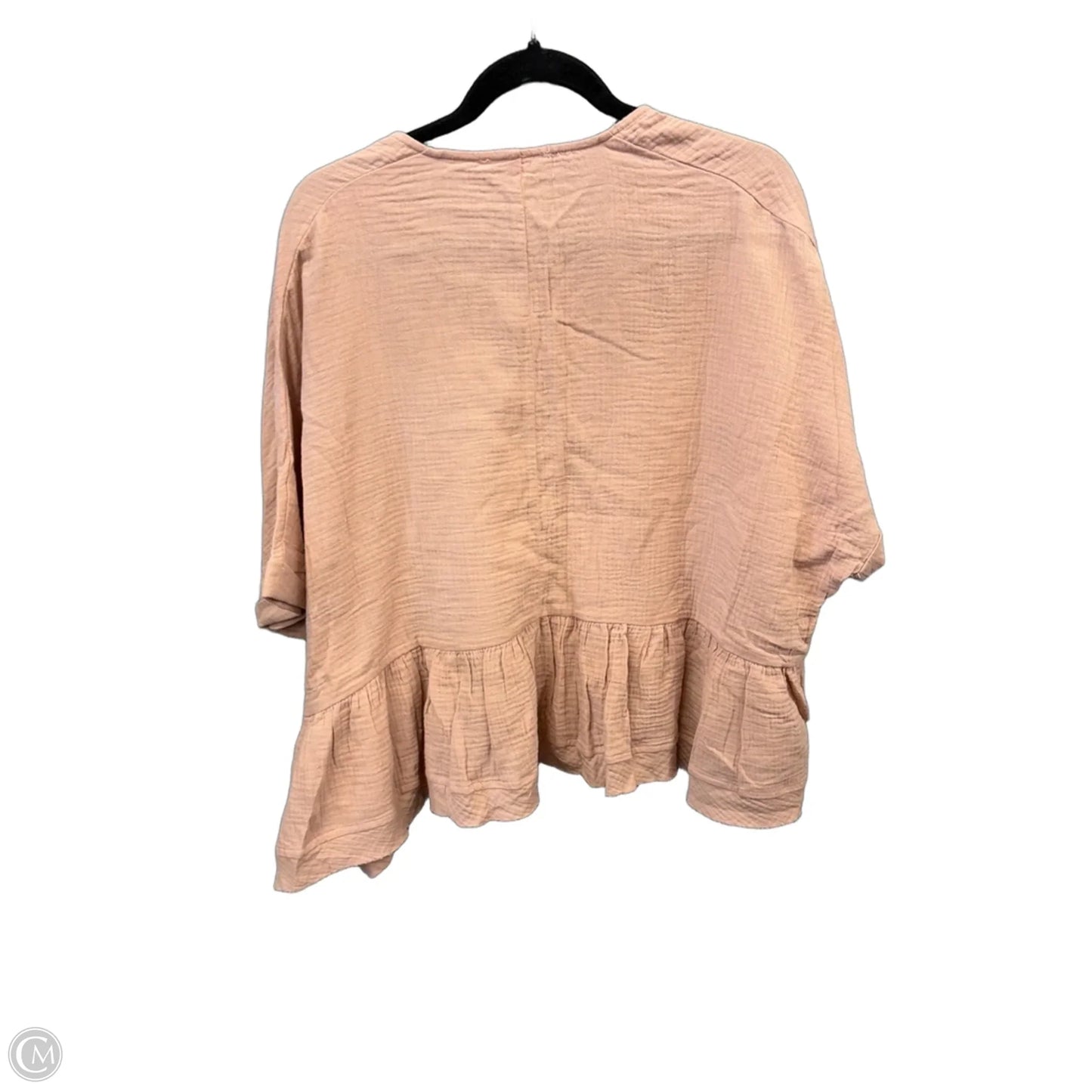 Top 3/4 Sleeve By Newbury Kustom In Pink, Size: S