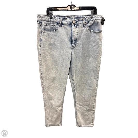 Jeans Straight By Seven 7 In Blue Denim, Size: 14