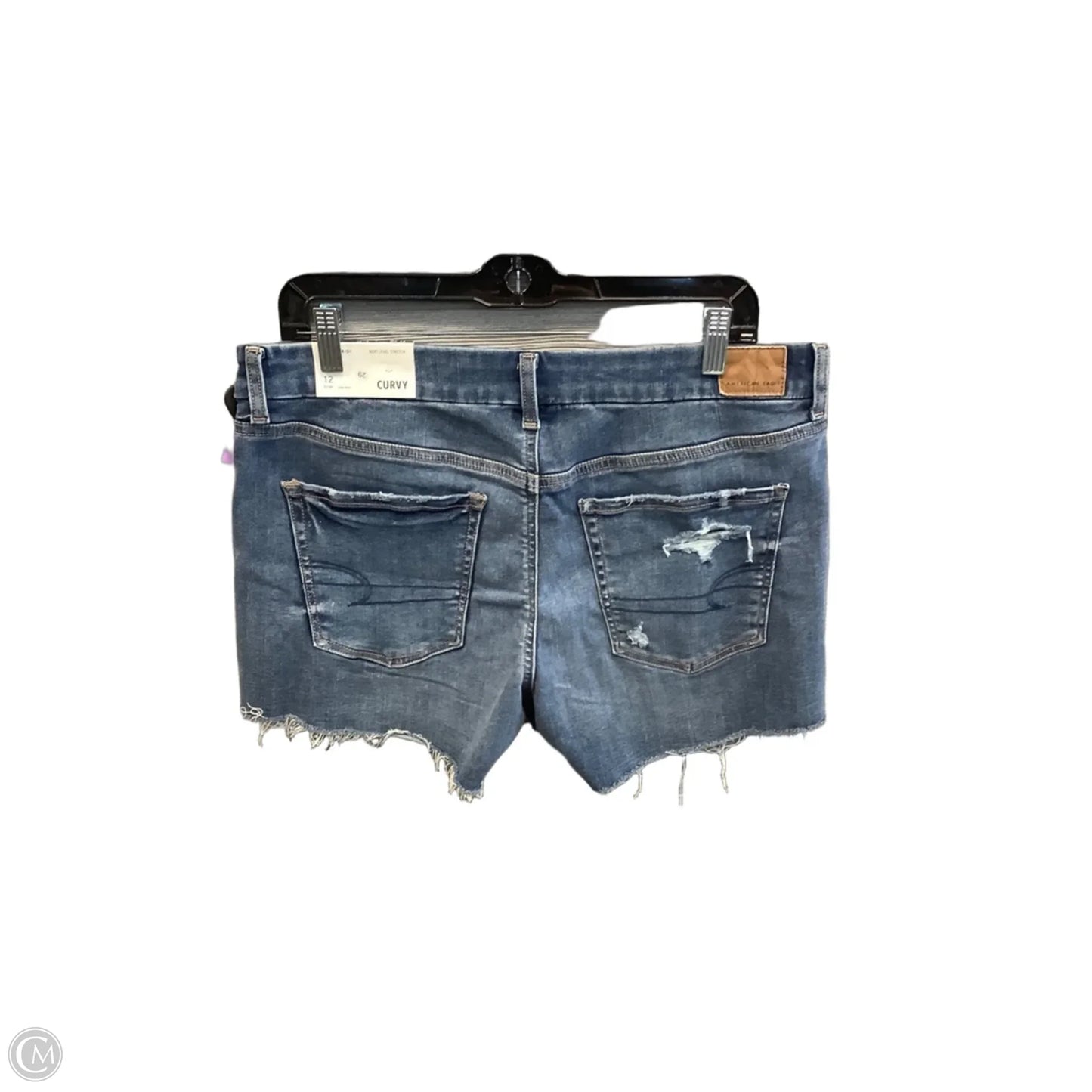 Shorts By American Eagle In Blue Denim, Size: 12