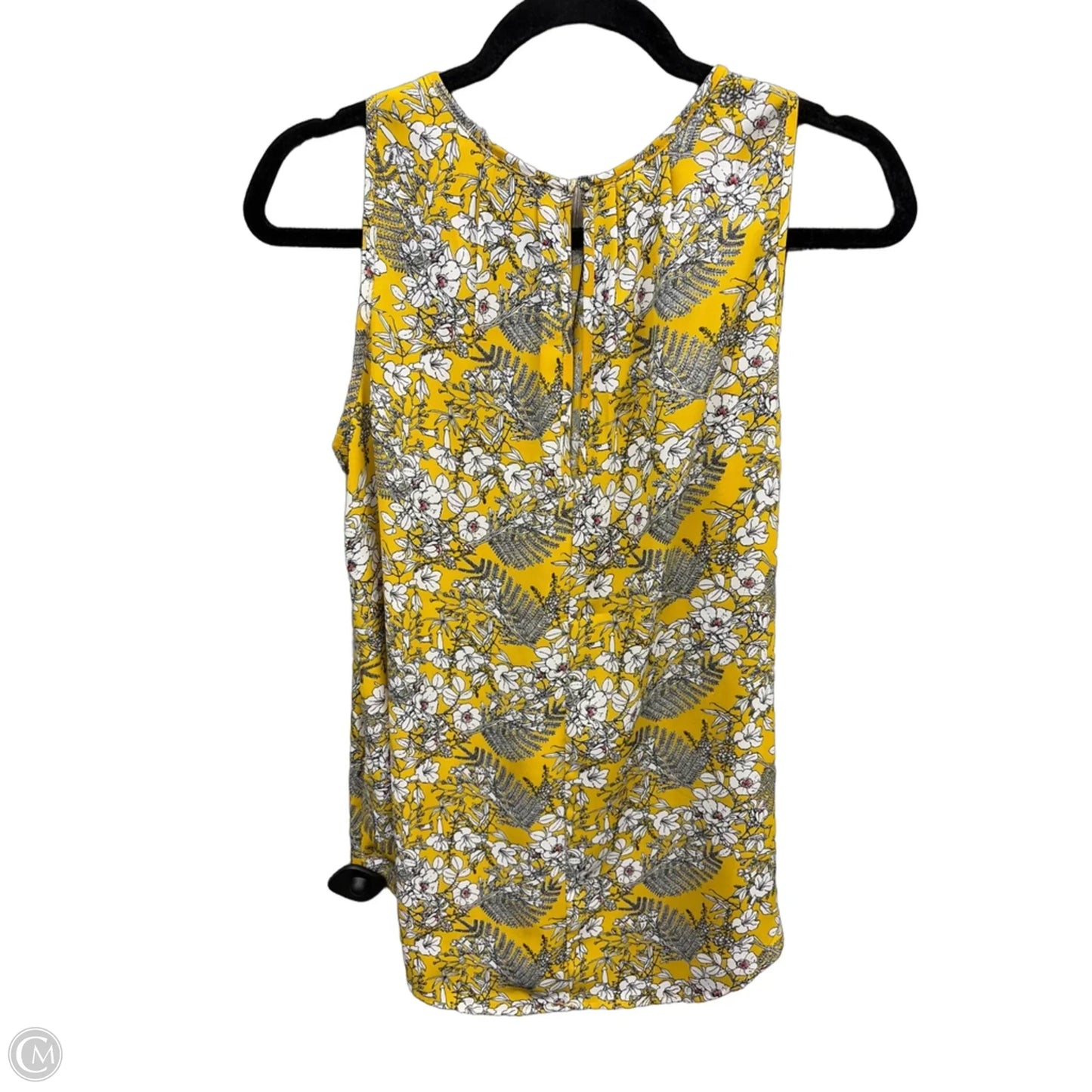 Top Sleeveless By Dr2 In Yellow, Size: M