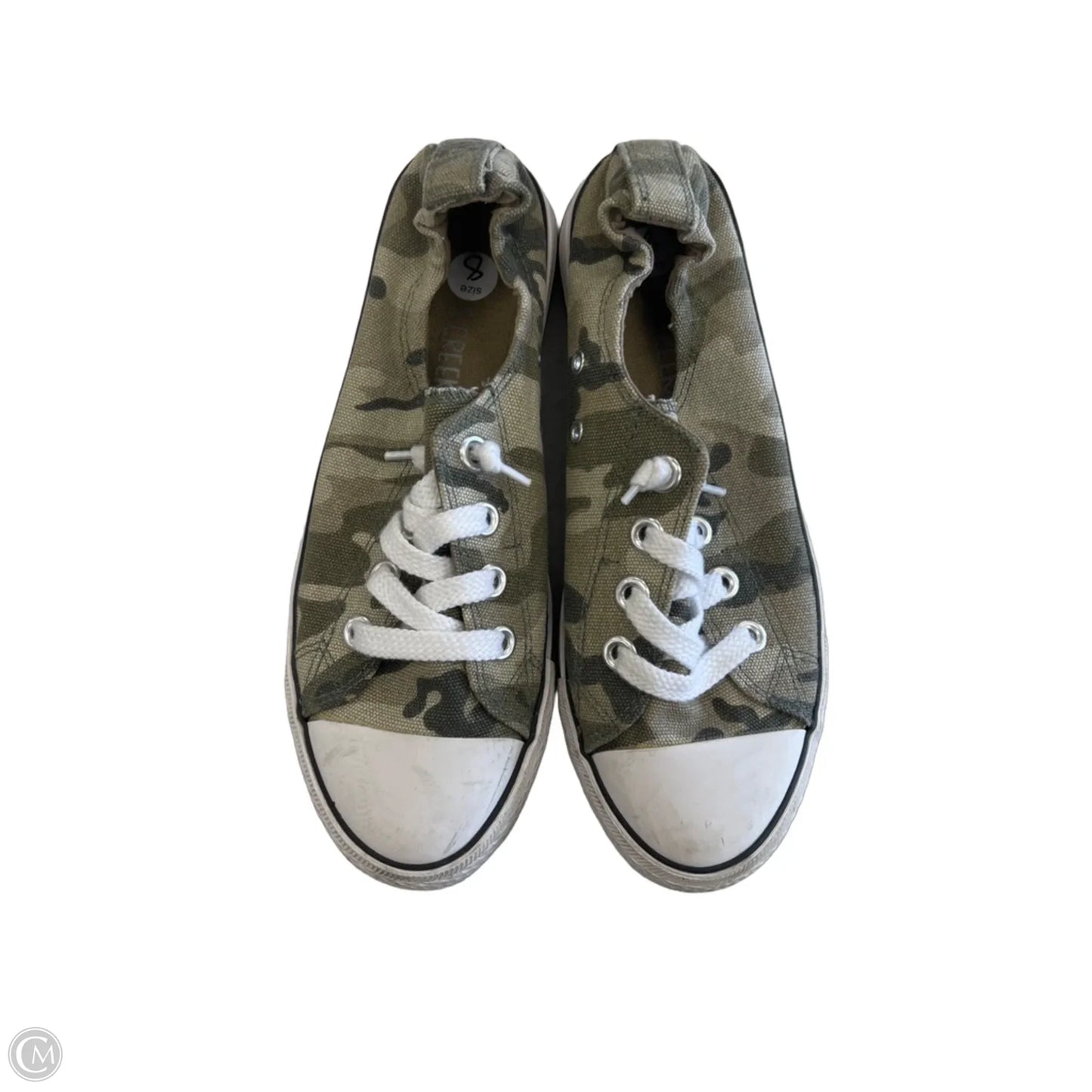 Shoes Sneakers By Falls Creek In Camouflage Print, Size: 8