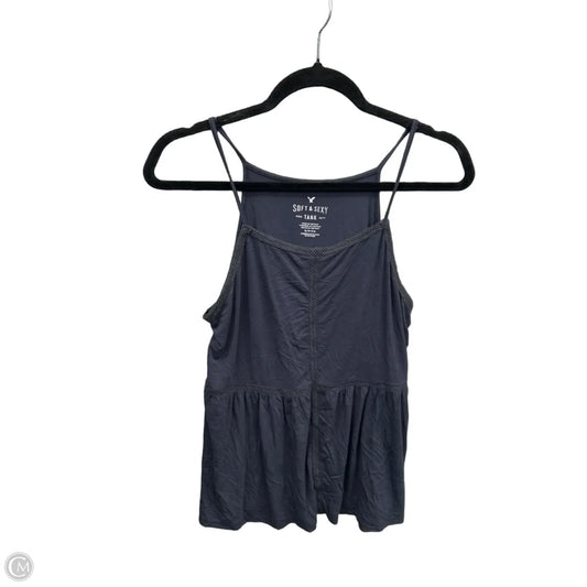 Top Sleeveless By American Eagle In Grey, Size: Sp