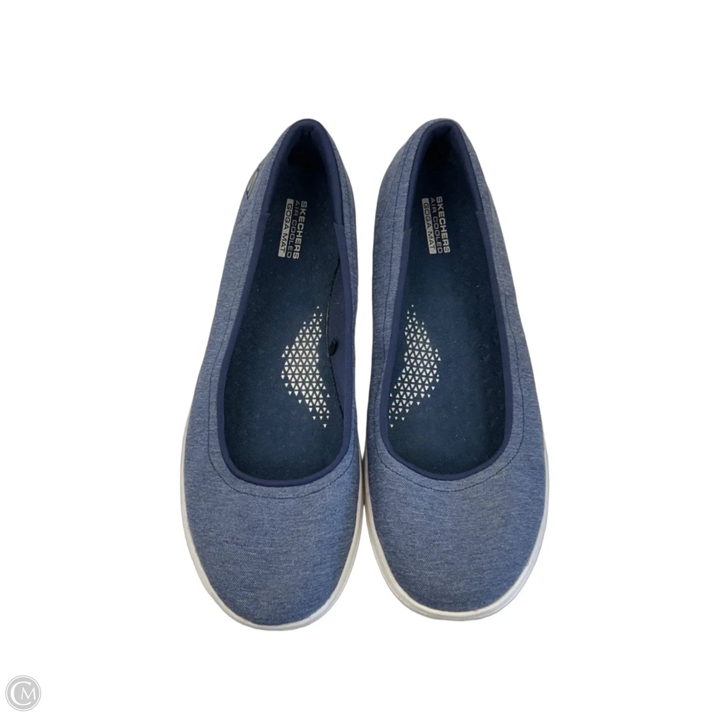 Shoes Flats By Skechers In Blue, Size: 11