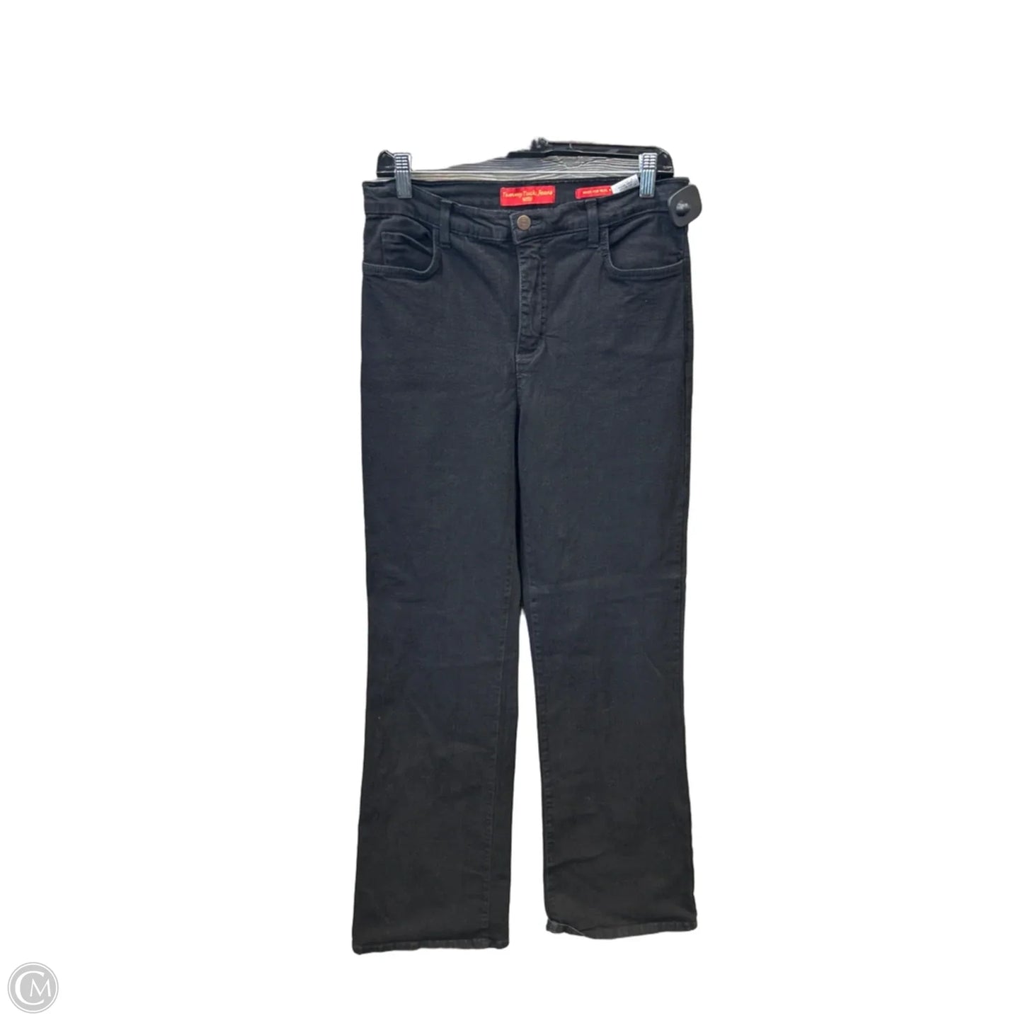 Jeans Straight By Not Your Daughters Jeans In Black Denim, Size: 8