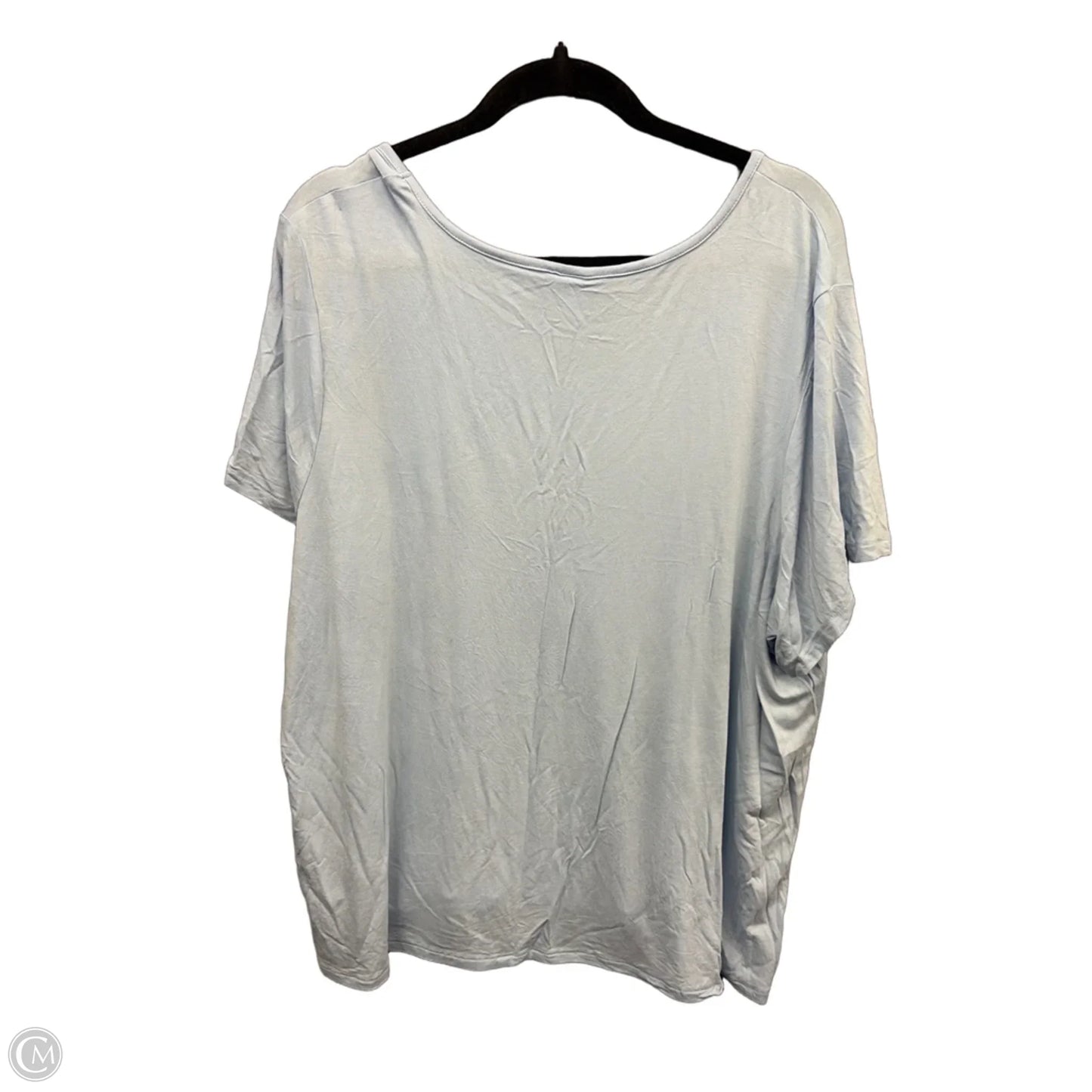 Top Short Sleeve Basic By Old Navy In Blue, Size: 2x