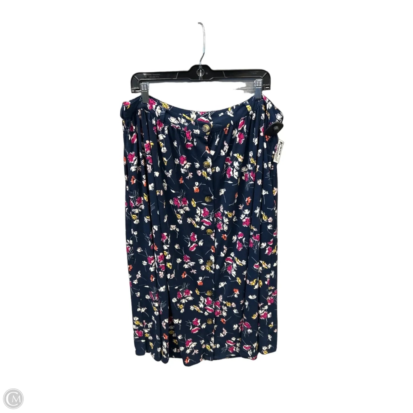 Skirt Maxi By Terra & Sky In Blue, Size: 18