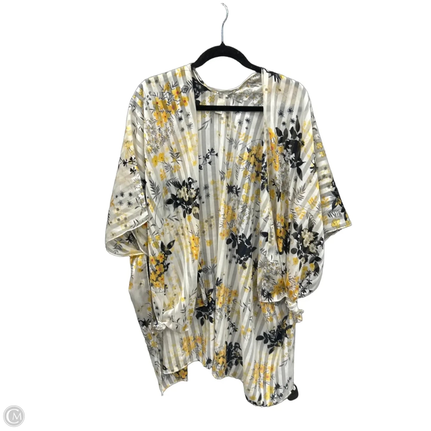 Kimono By Cato In Yellow, Size: Osfm