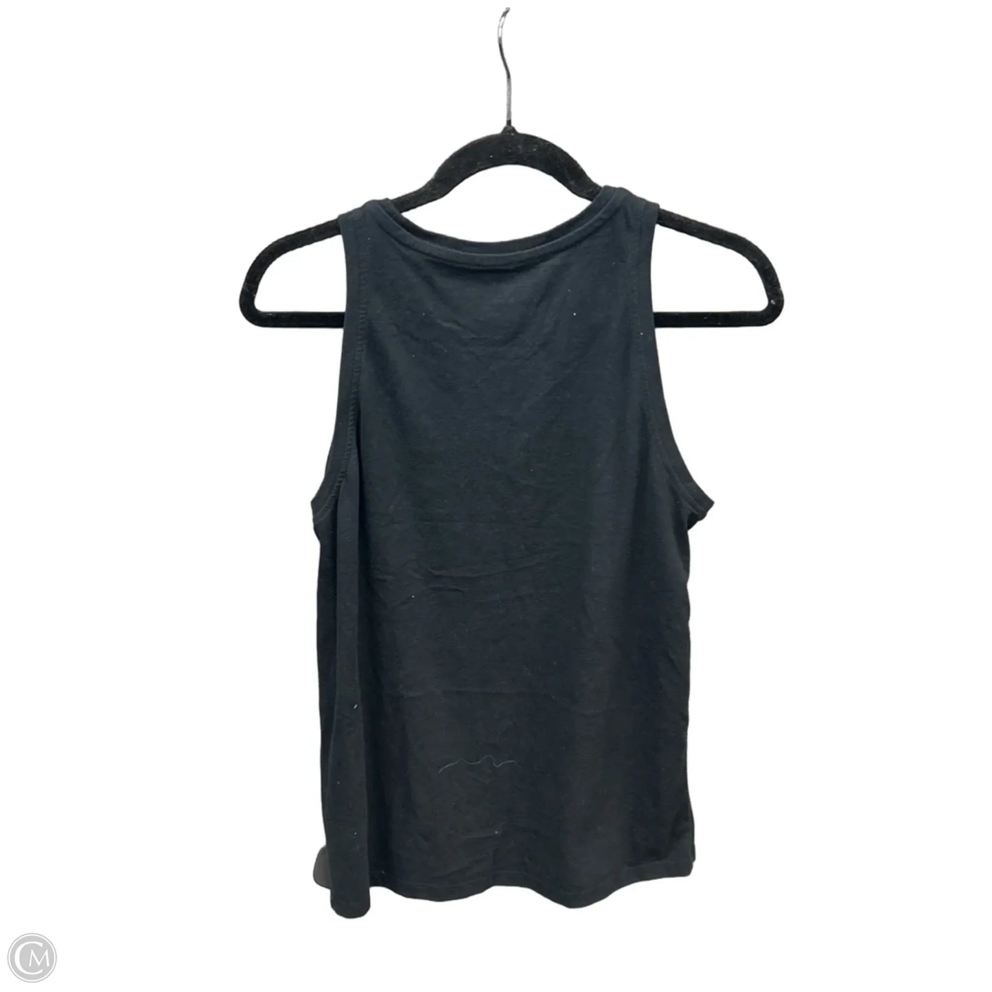 Athletic Tank Top By Nike Apparel In Black, Size: M