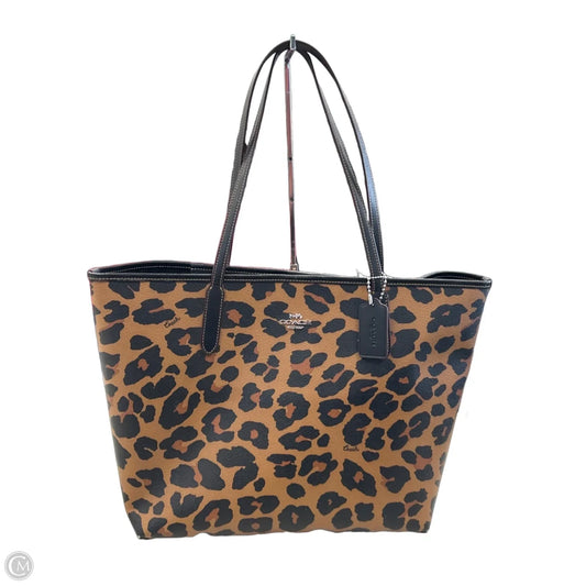 Tote Designer By Coach, Size: Large