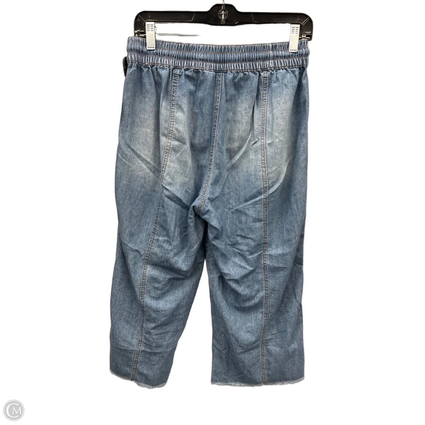 Pants Cropped By Maurices In Blue Denim, Size: 8