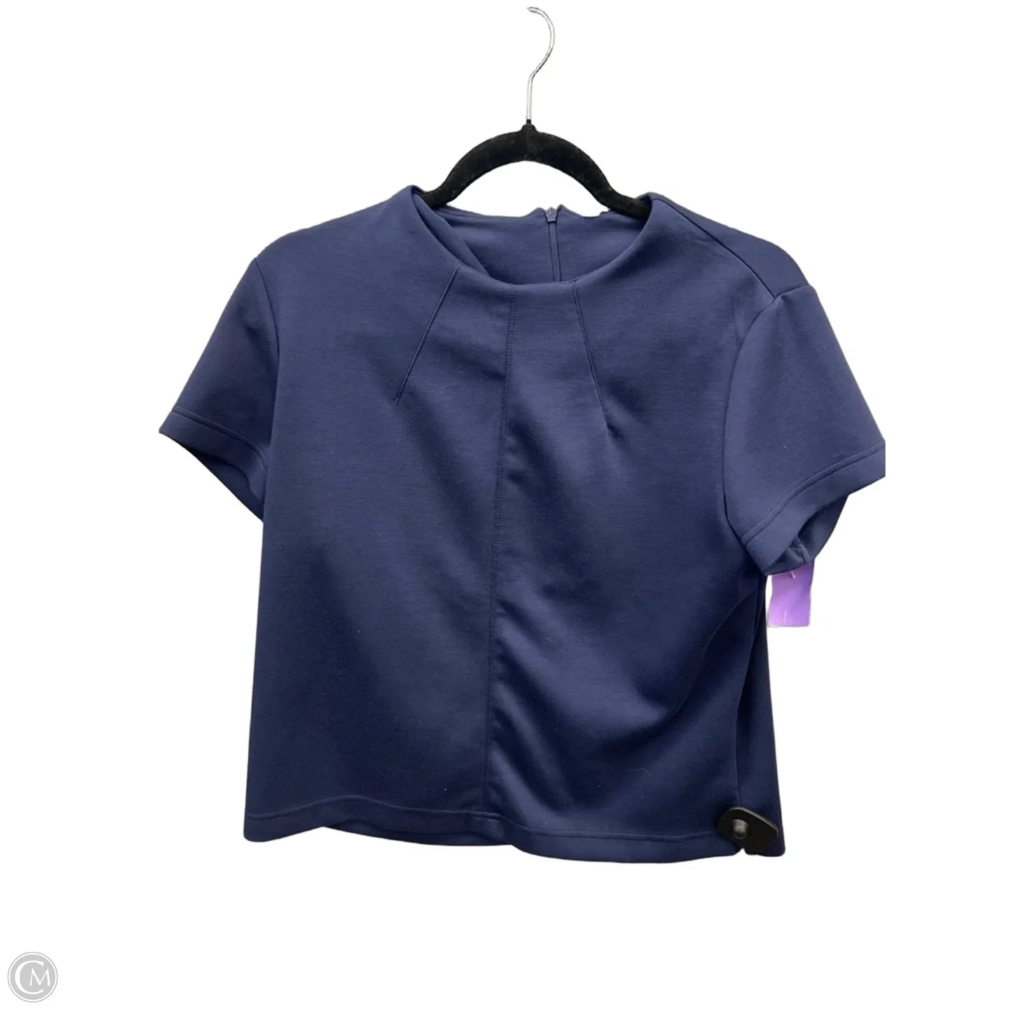 Top Short Sleeve By Clothes Mentor In Blue, Size: M