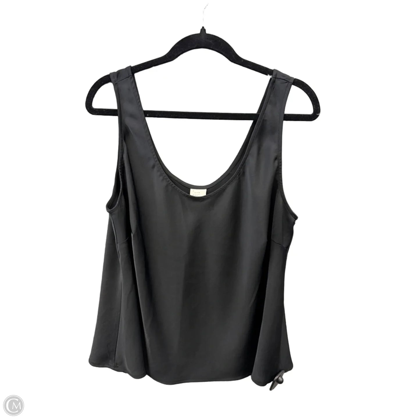 Top Sleeveless Basic By A New Day In Black, Size: Xxl