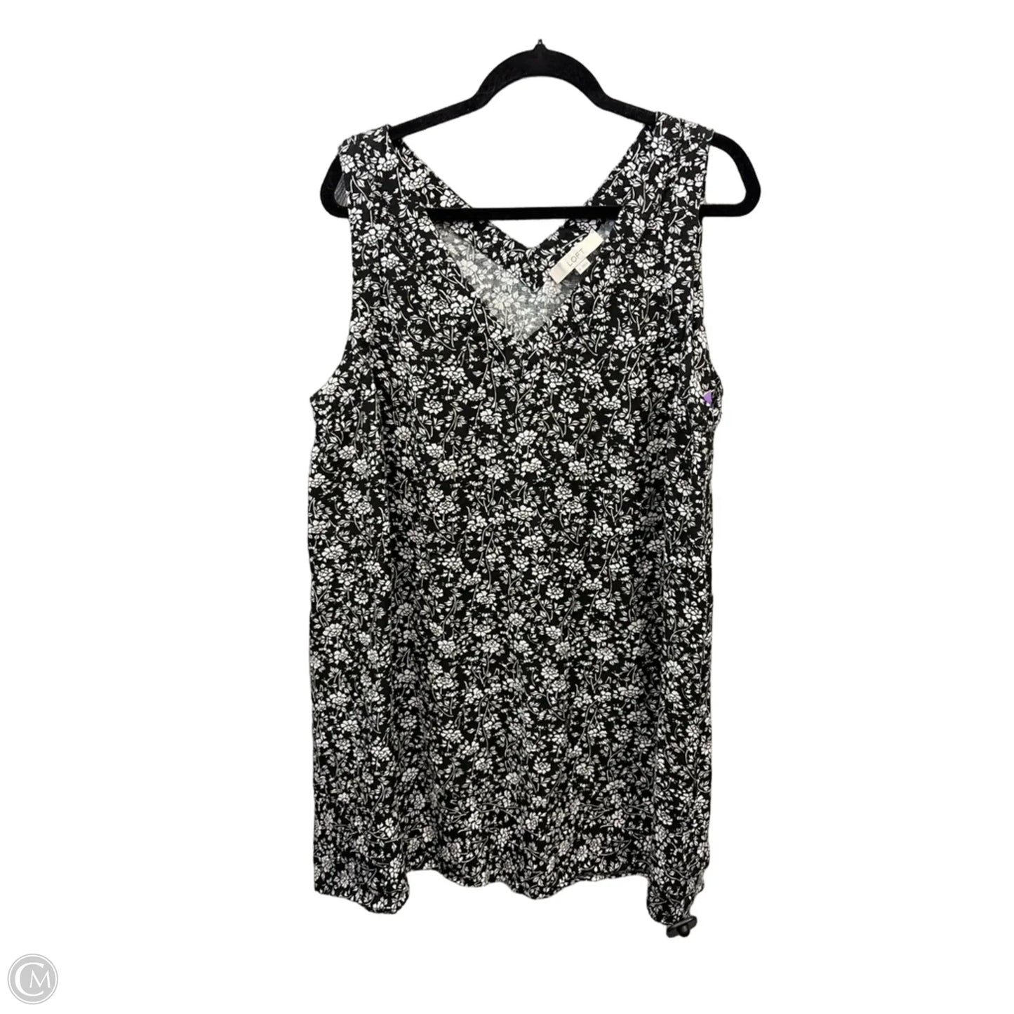 Dress Casual Short By Loft In Black, Size: Xl