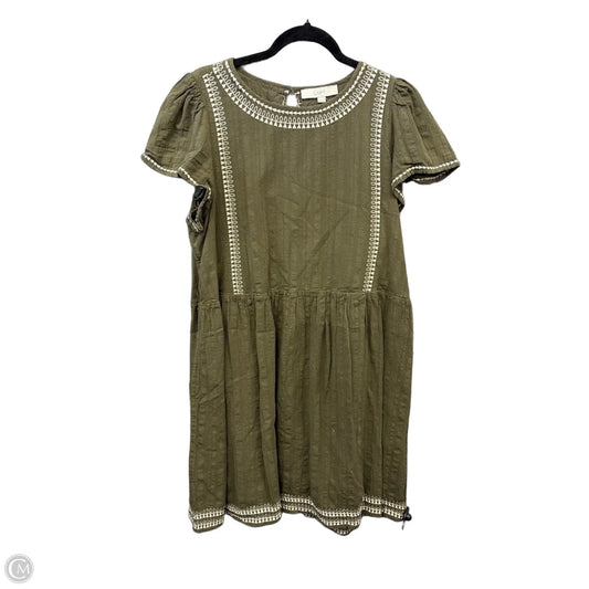 Dress Casual Short By Loft In Green, Size: Xl