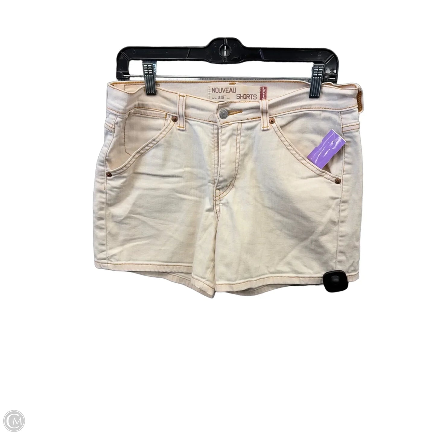 Shorts By Levis In Tan Denim, Size: 8