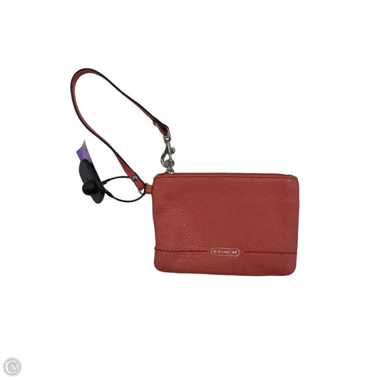 Wristlet Designer By Coach, Size: Small