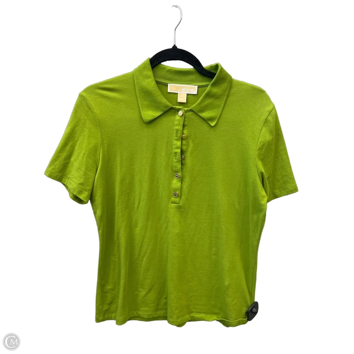 Top Short Sleeve By Michael By Michael Kors In Green, Size: M