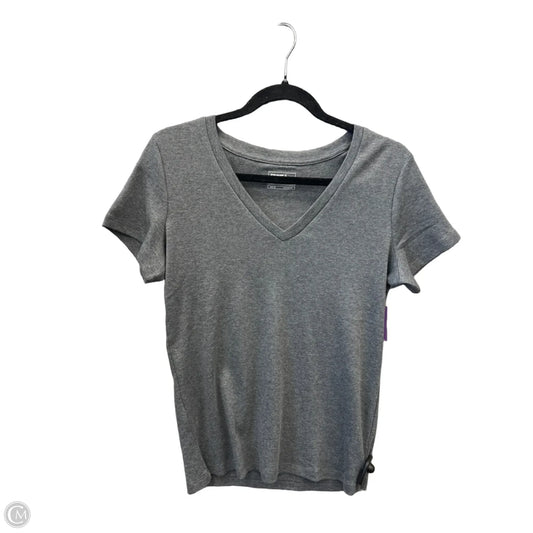 Top Short Sleeve Basic By Eddie Bauer In Grey, Size: M
