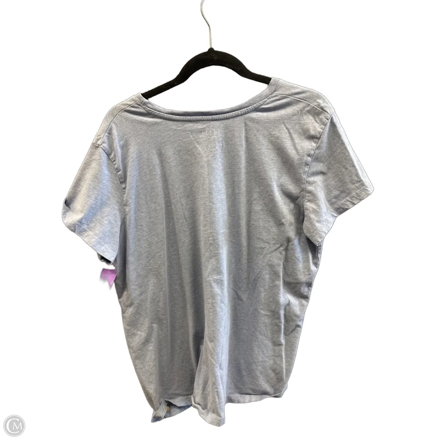 Top Short Sleeve By Clothes Mentor In Blue, Size: Xl