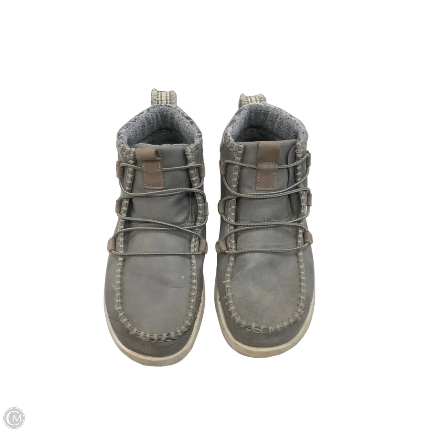Shoes Sneakers By Hey Dude In Grey, Size: 9