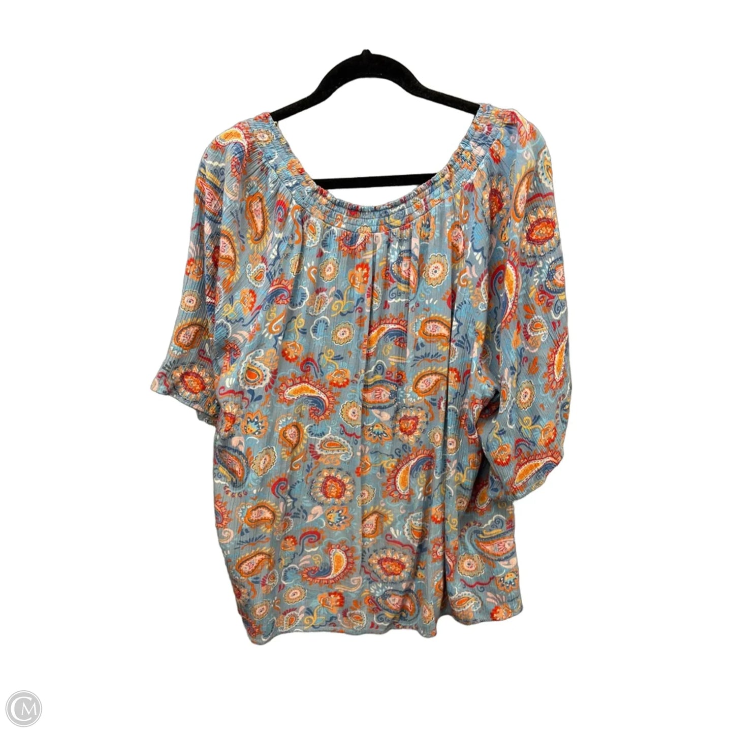 Top 3/4 Sleeve By Democracy In Blue, Size: Xl