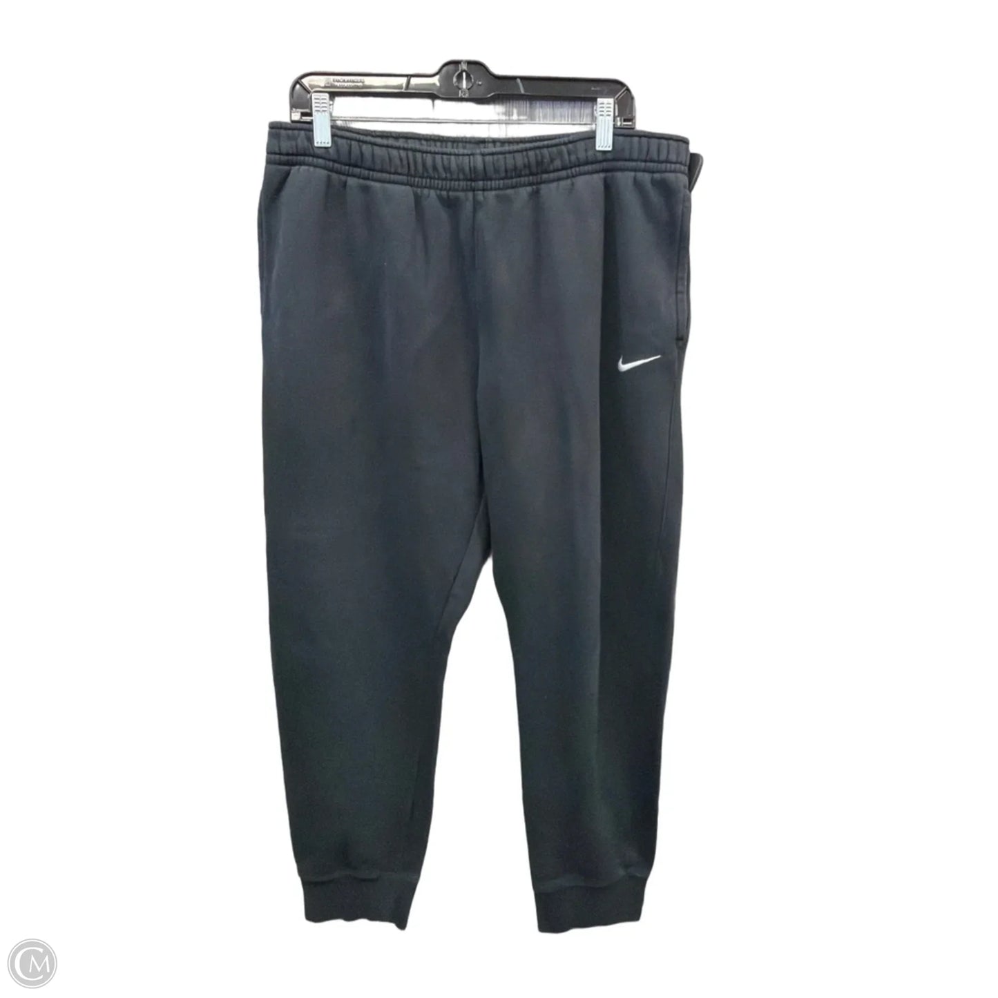Athletic Pants By Nike Apparel In Black, Size: Xl
